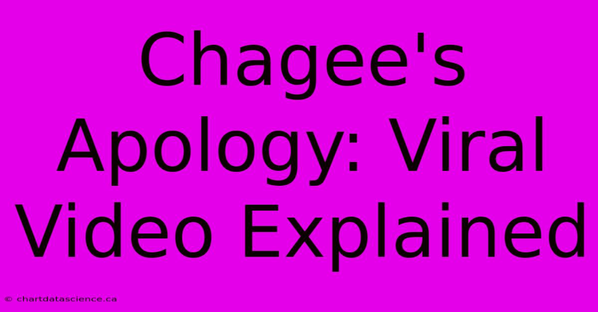 Chagee's Apology: Viral Video Explained