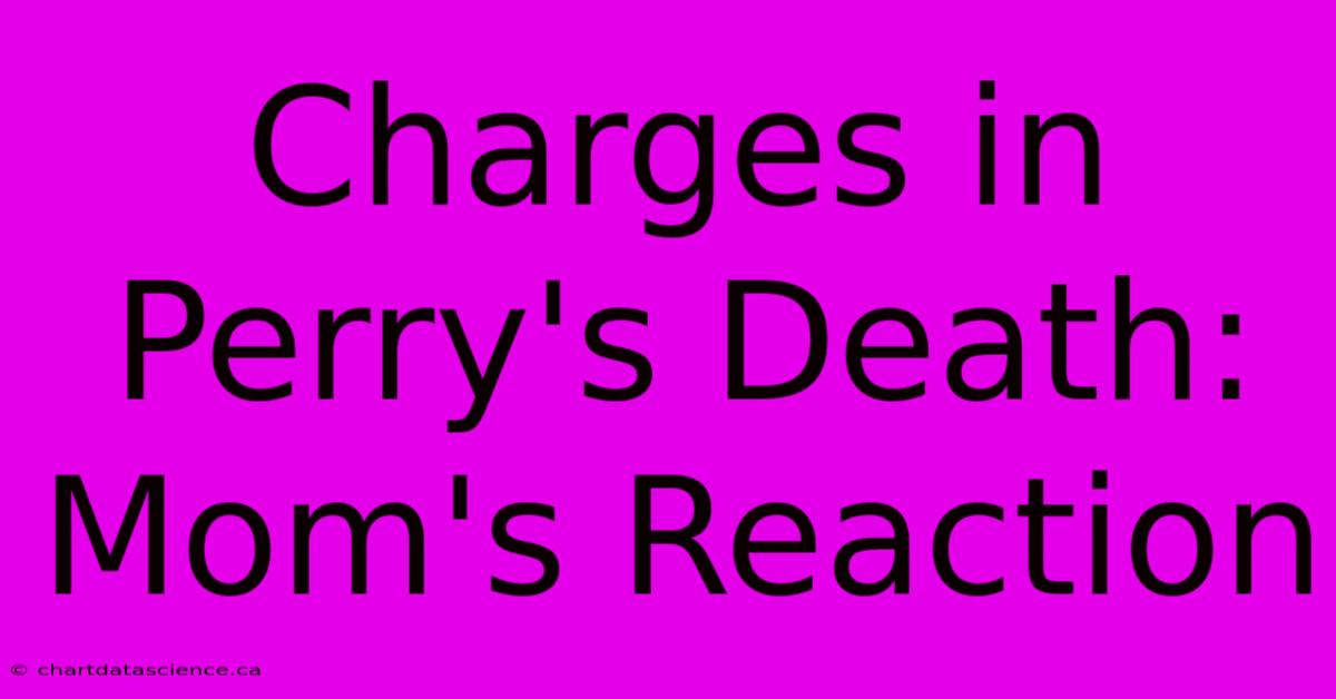 Charges In Perry's Death: Mom's Reaction 