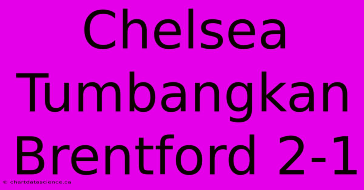 Chelsea Tumbangkan Brentford 2-1