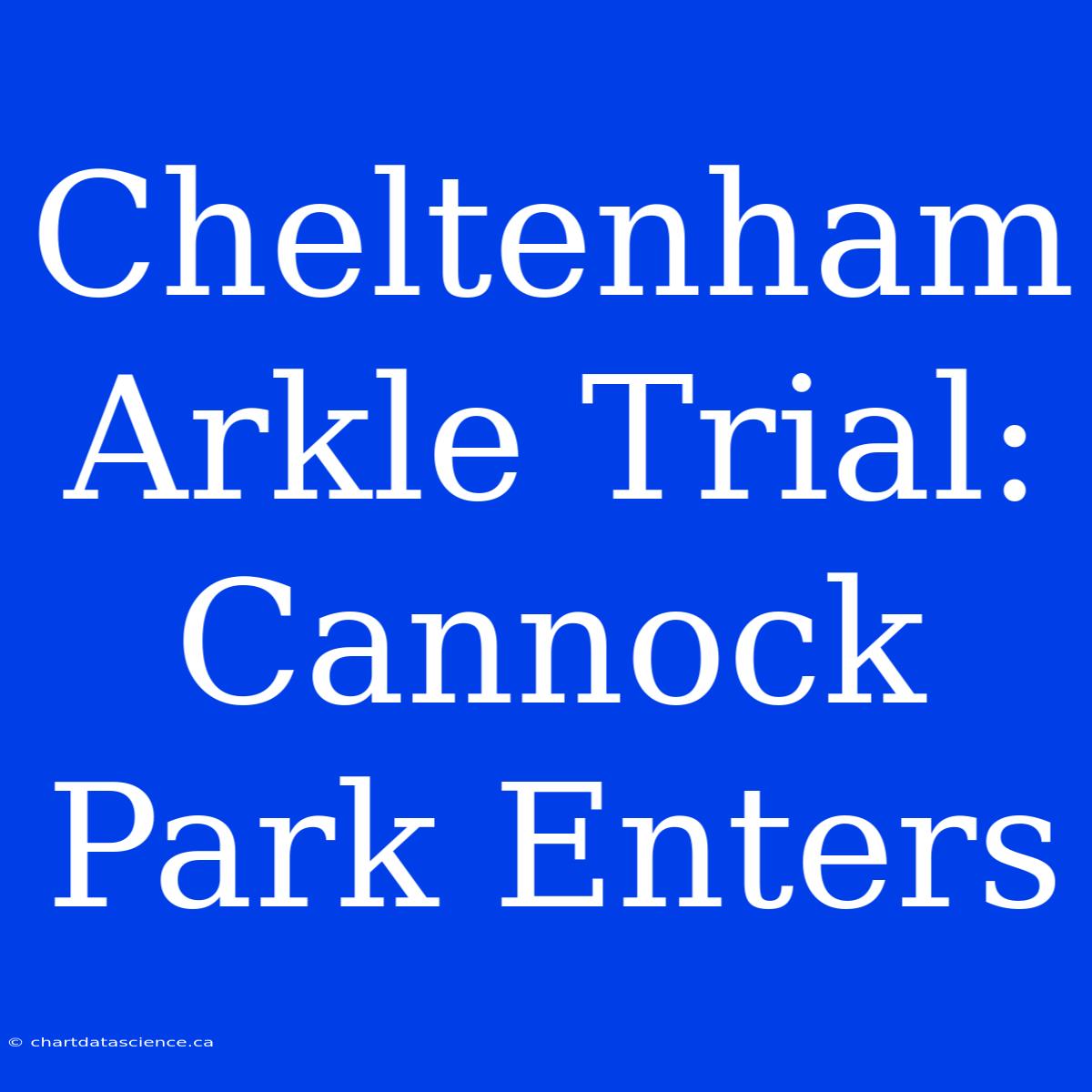 Cheltenham Arkle Trial: Cannock Park Enters