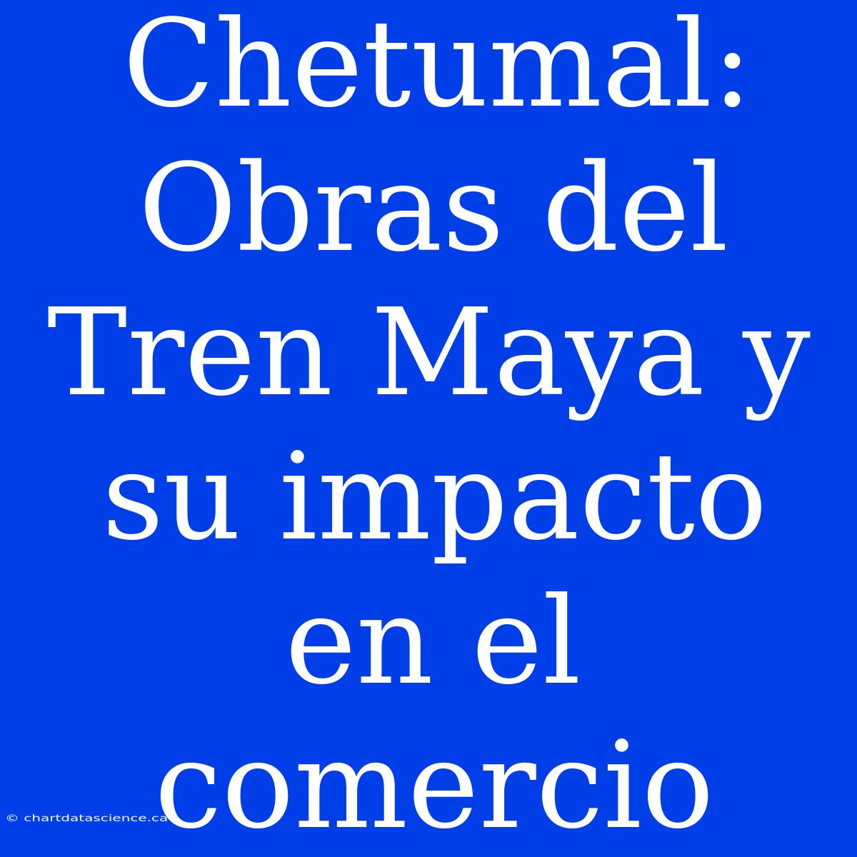 Chetumal: Obras Del Tren Maya Y Su Impacto En El Comercio