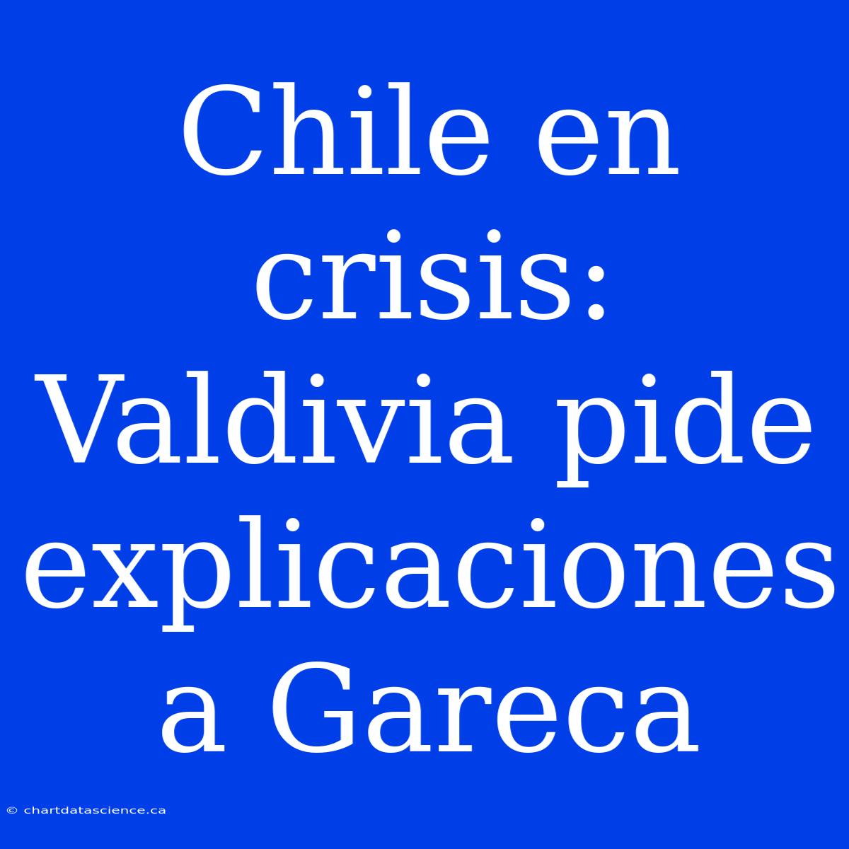 Chile En Crisis: Valdivia Pide Explicaciones A Gareca