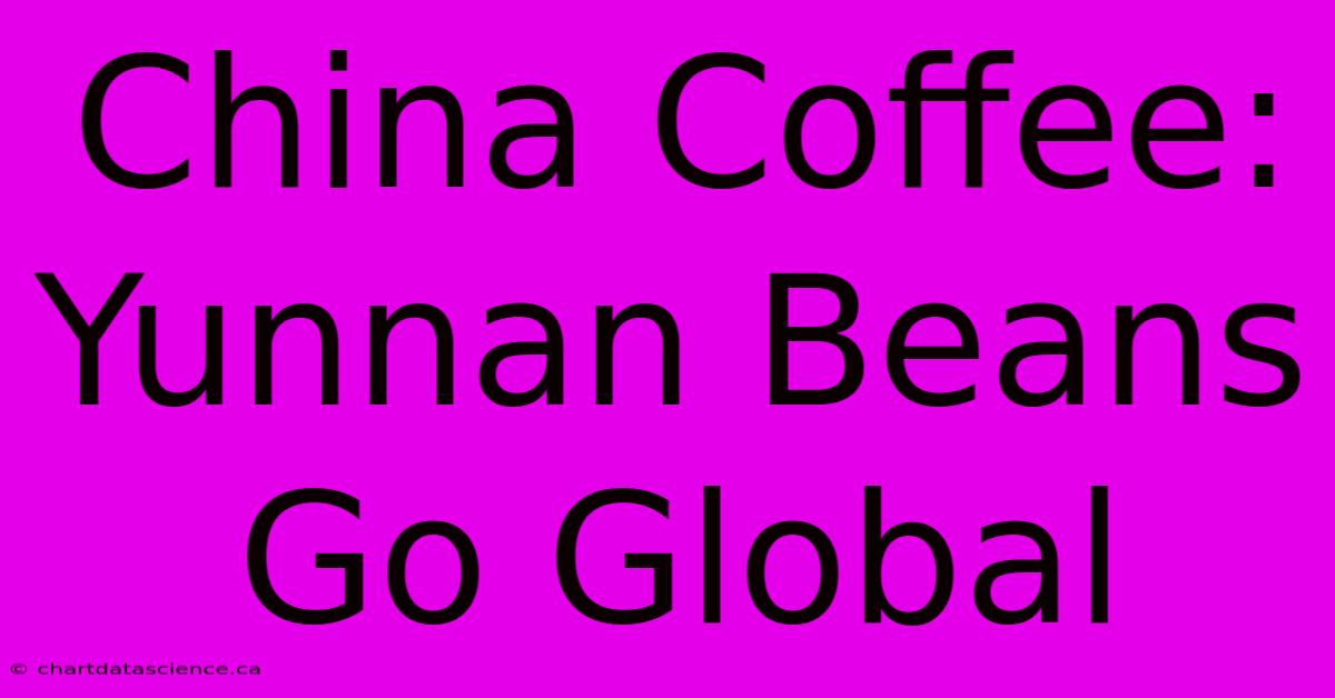 China Coffee: Yunnan Beans Go Global