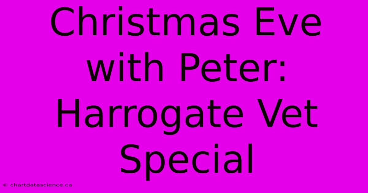 Christmas Eve With Peter: Harrogate Vet Special