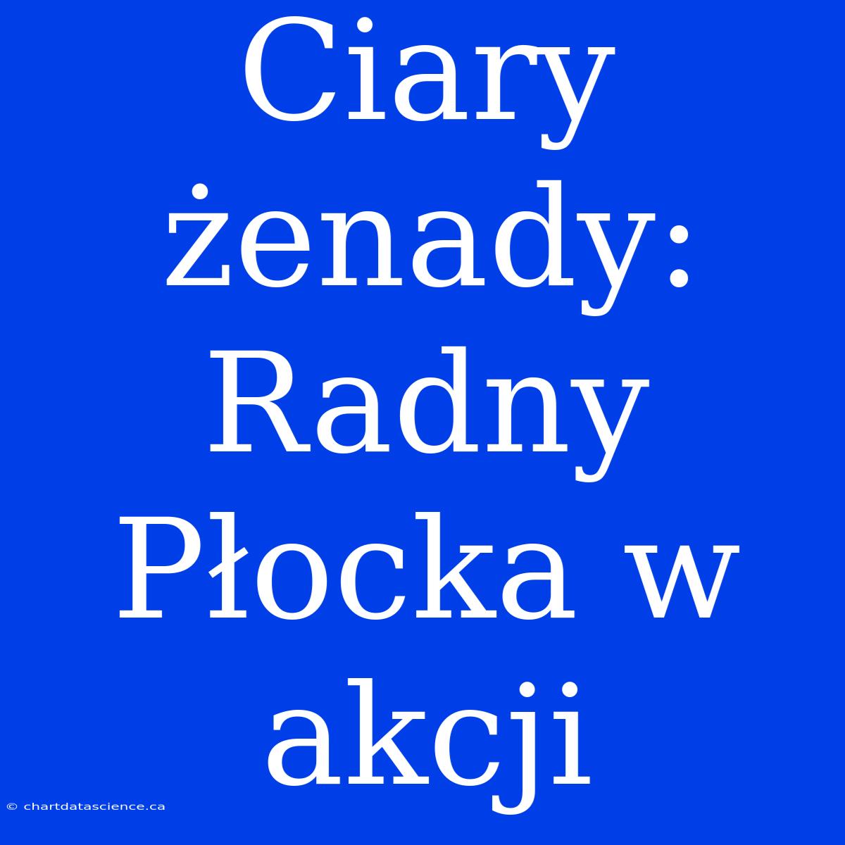 Ciary Żenady: Radny Płocka W Akcji