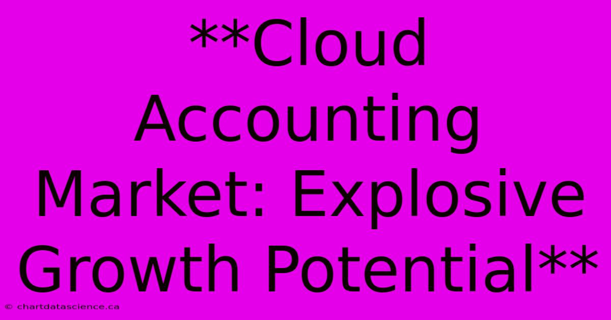 **Cloud Accounting Market: Explosive Growth Potential**