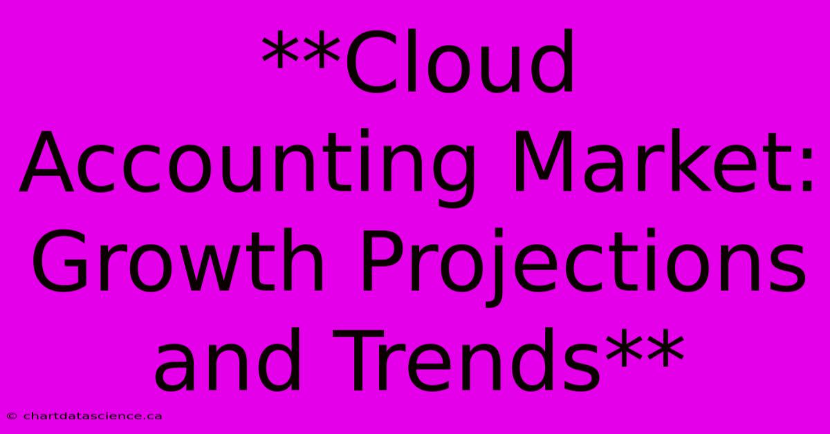 **Cloud Accounting Market: Growth Projections And Trends**