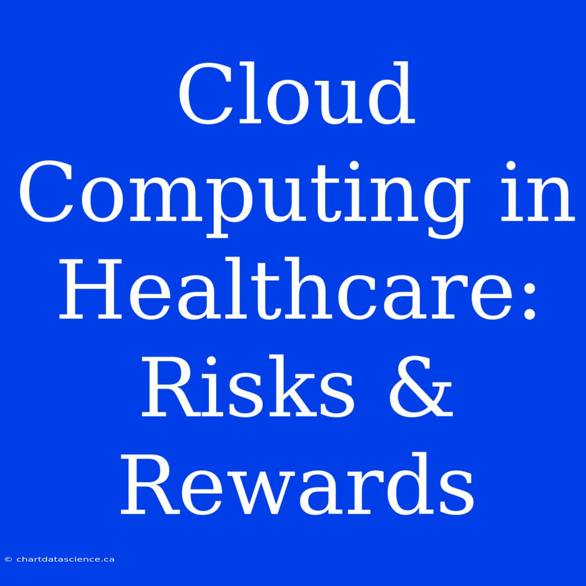 Cloud Computing In Healthcare: Risks & Rewards