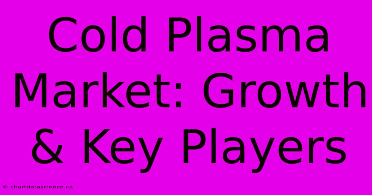 Cold Plasma Market: Growth & Key Players