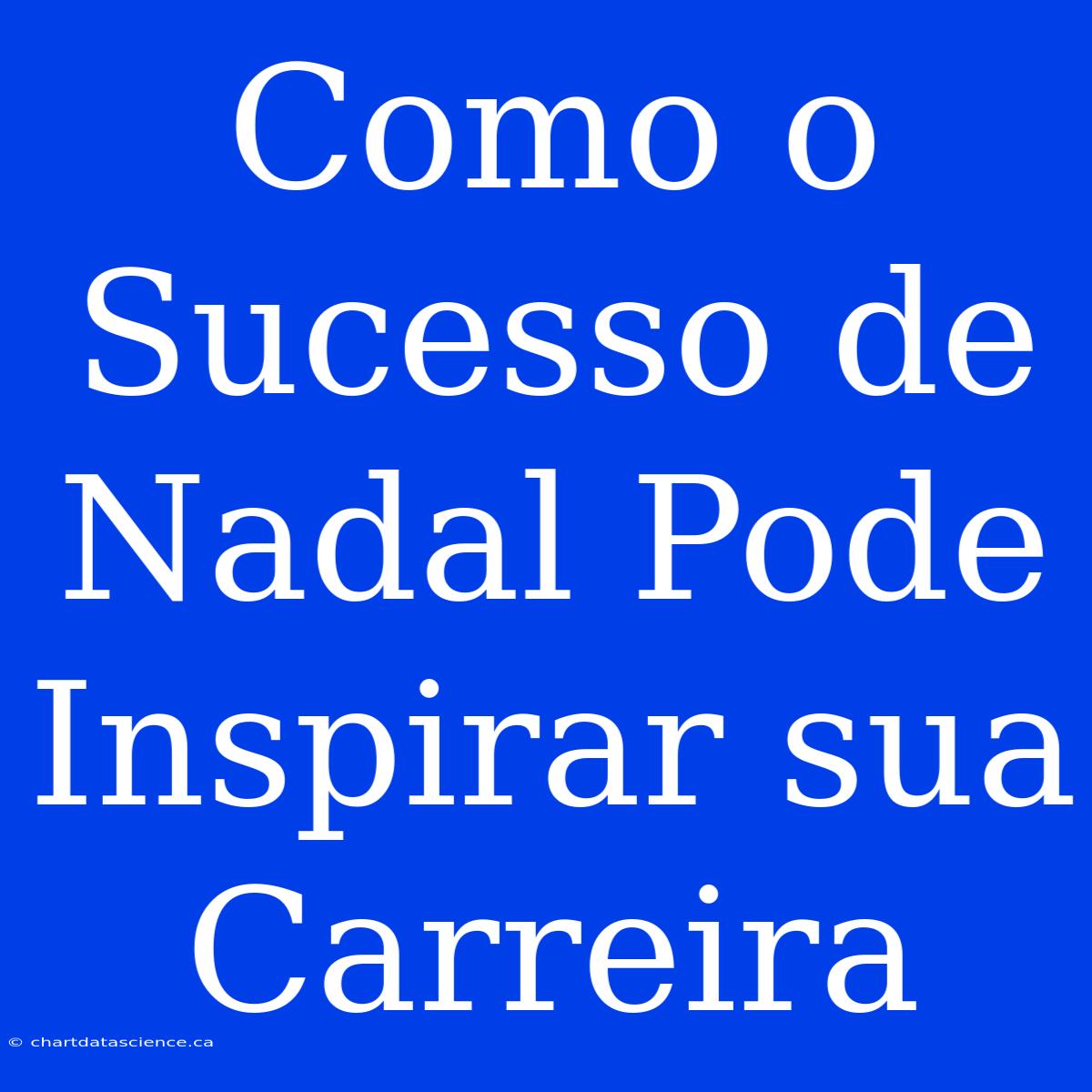 Como O Sucesso De Nadal Pode Inspirar Sua Carreira