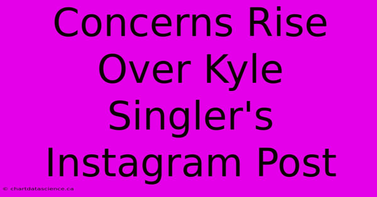 Concerns Rise Over Kyle Singler's Instagram Post 