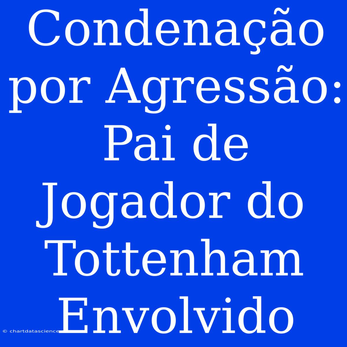 Condenação Por Agressão: Pai De Jogador Do Tottenham Envolvido