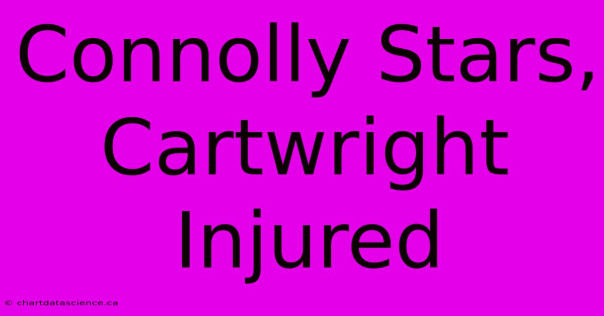 Connolly Stars, Cartwright Injured