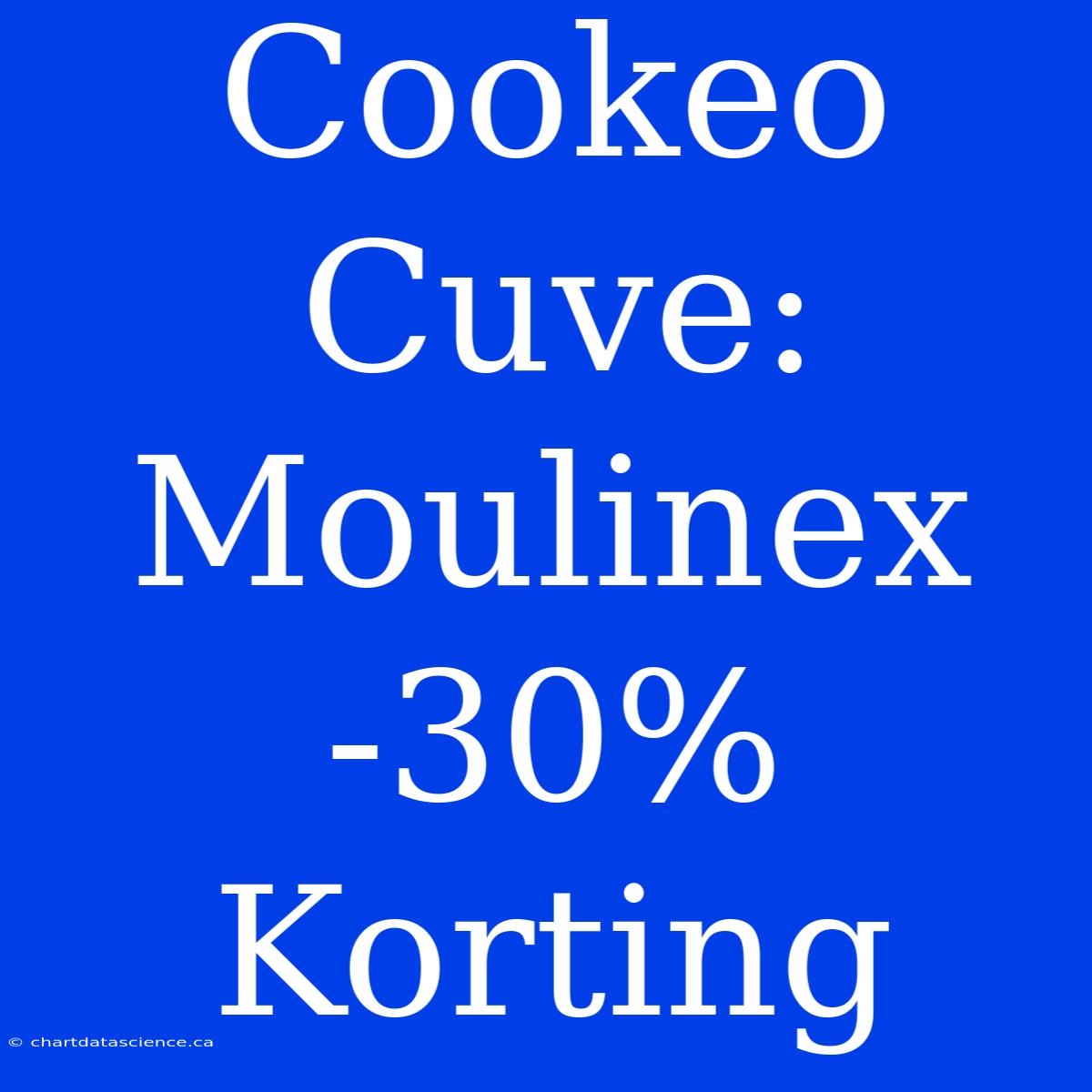 Cookeo Cuve: Moulinex -30% Korting