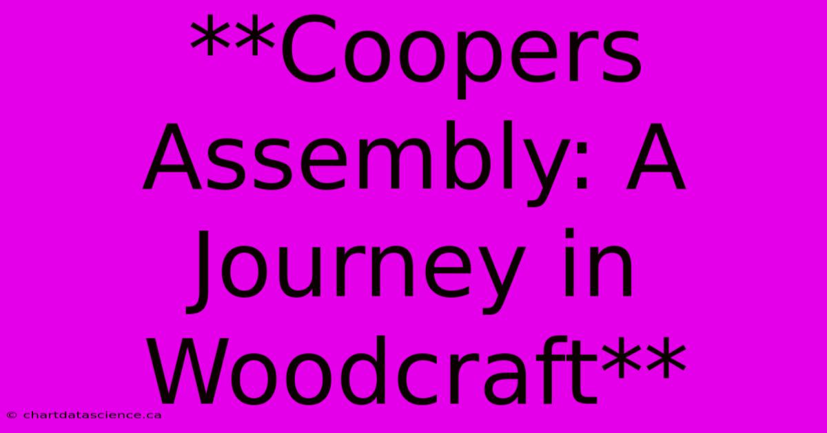 **Coopers Assembly: A Journey In Woodcraft**