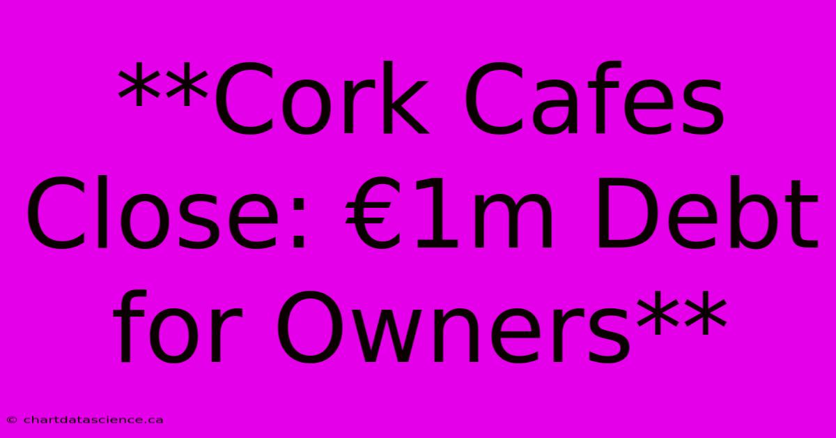 **Cork Cafes Close: €1m Debt For Owners** 