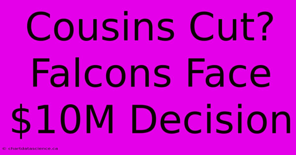 Cousins Cut? Falcons Face $10M Decision