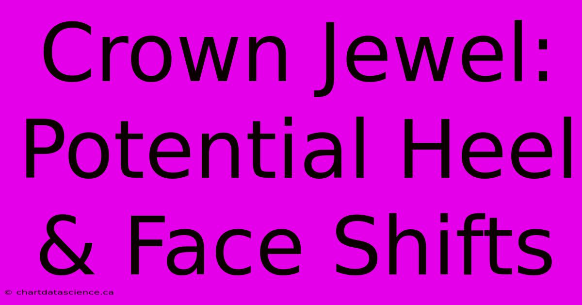 Crown Jewel:  Potential Heel & Face Shifts