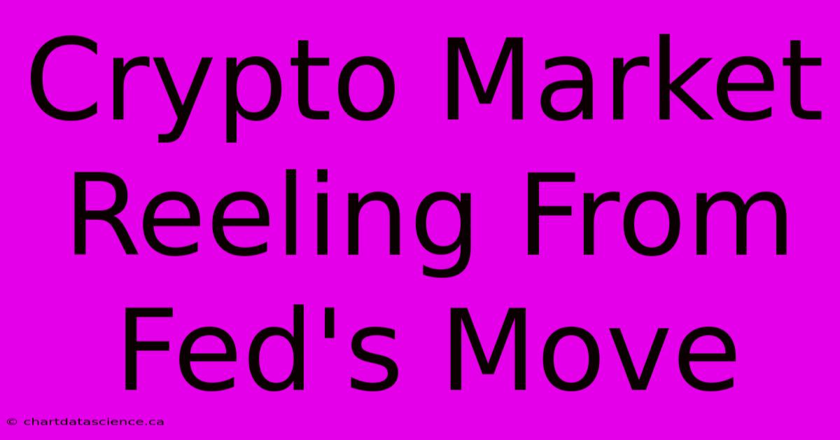 Crypto Market Reeling From Fed's Move