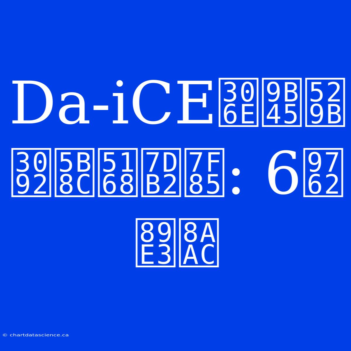 Da-iCEの魅力を完全網羅: 6面解説