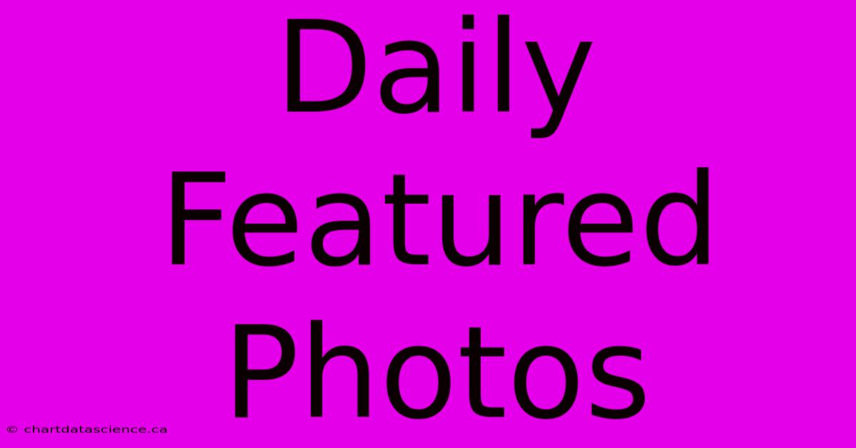 Daily Featured Photos