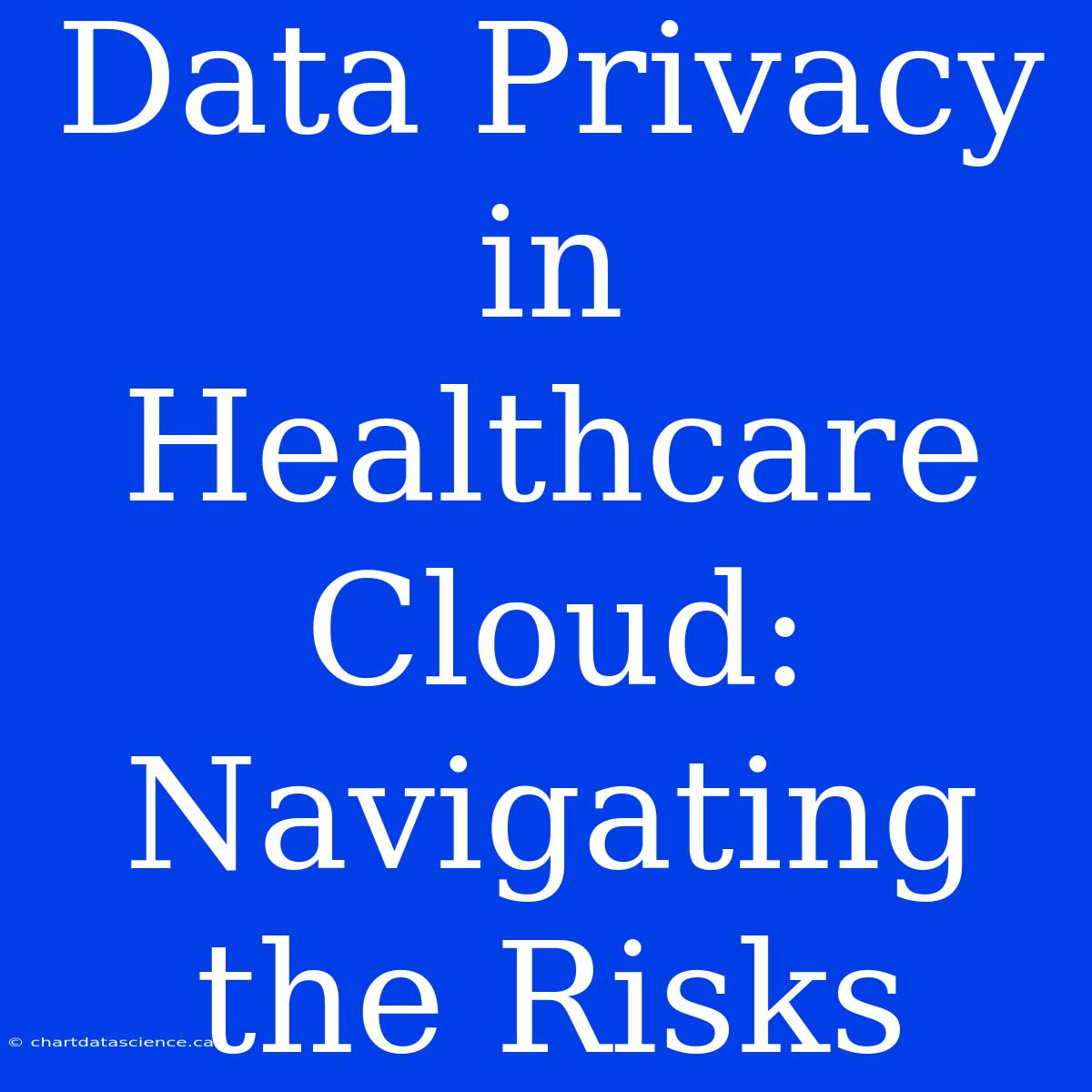 Data Privacy In Healthcare Cloud:  Navigating The Risks