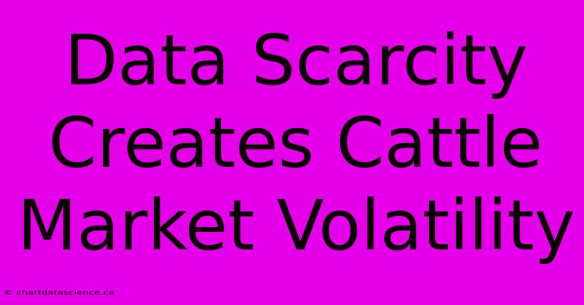 Data Scarcity Creates Cattle Market Volatility