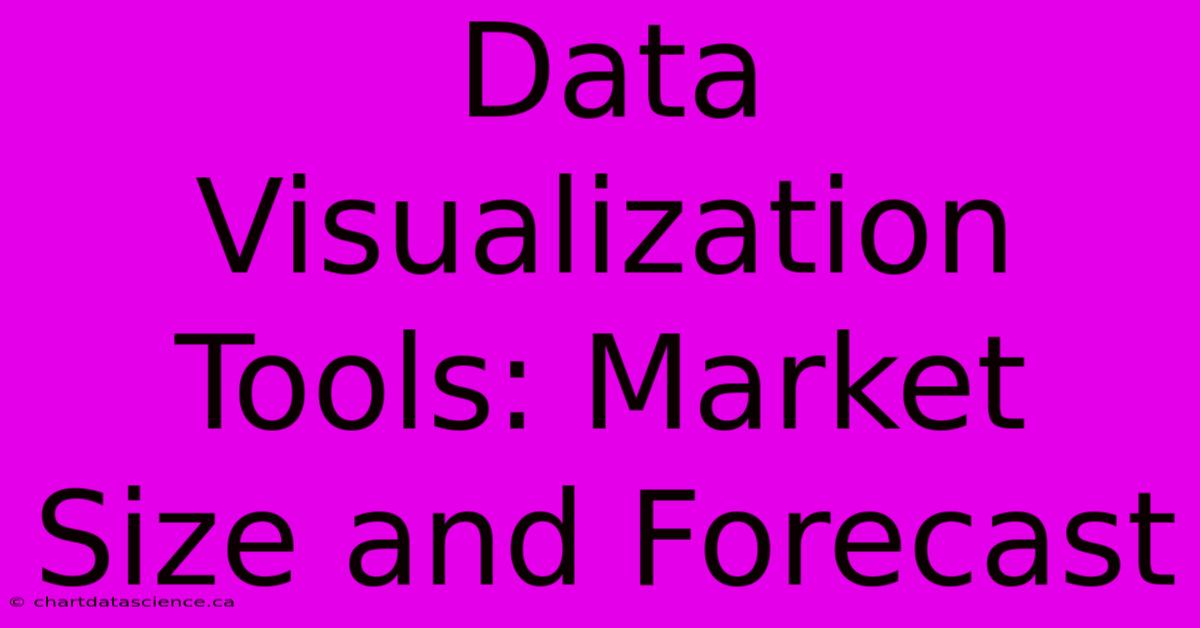 Data Visualization Tools: Market Size And Forecast 