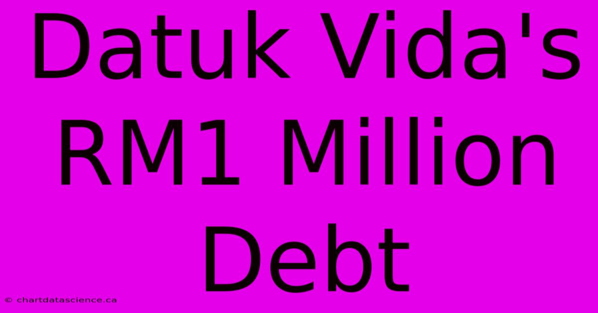 Datuk Vida's RM1 Million Debt