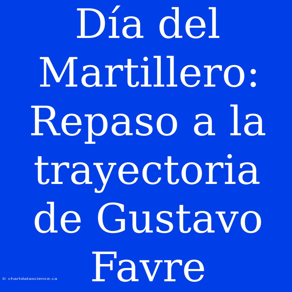 Día Del Martillero: Repaso A La Trayectoria De Gustavo Favre