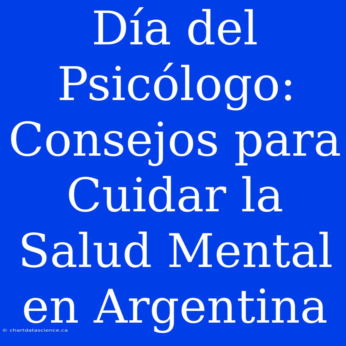 Día Del Psicólogo: Consejos Para Cuidar La Salud Mental En Argentina