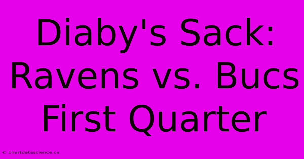 Diaby's Sack: Ravens Vs. Bucs First Quarter