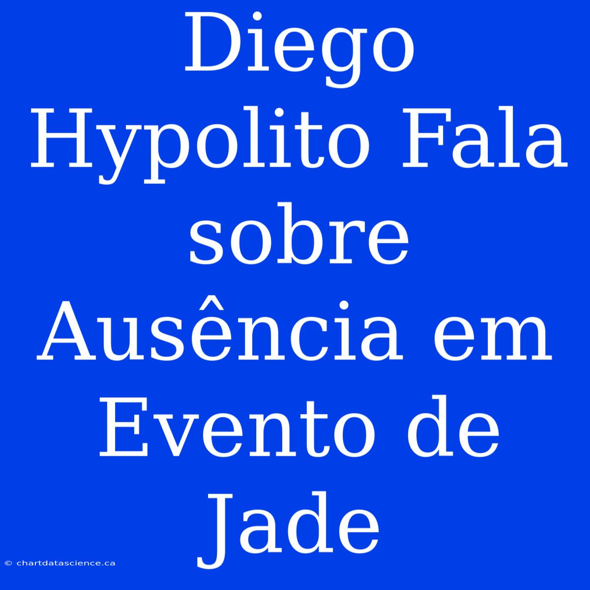 Diego Hypolito Fala Sobre Ausência Em Evento De Jade