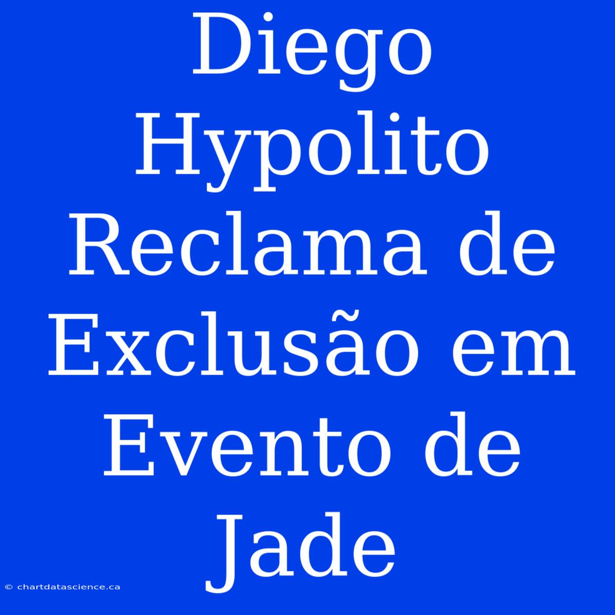 Diego Hypolito Reclama De Exclusão Em Evento De Jade