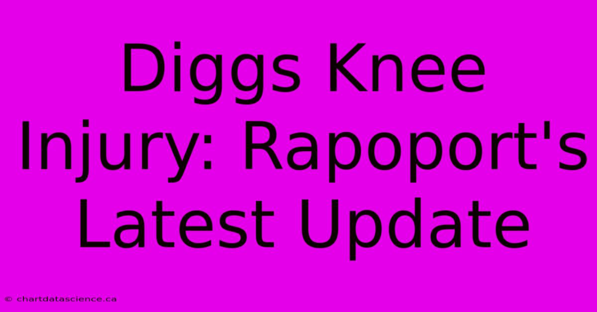 Diggs Knee Injury: Rapoport's Latest Update