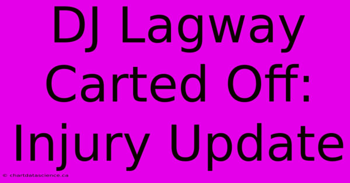 DJ Lagway Carted Off: Injury Update