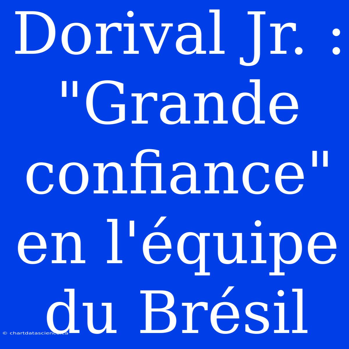 Dorival Jr. : 