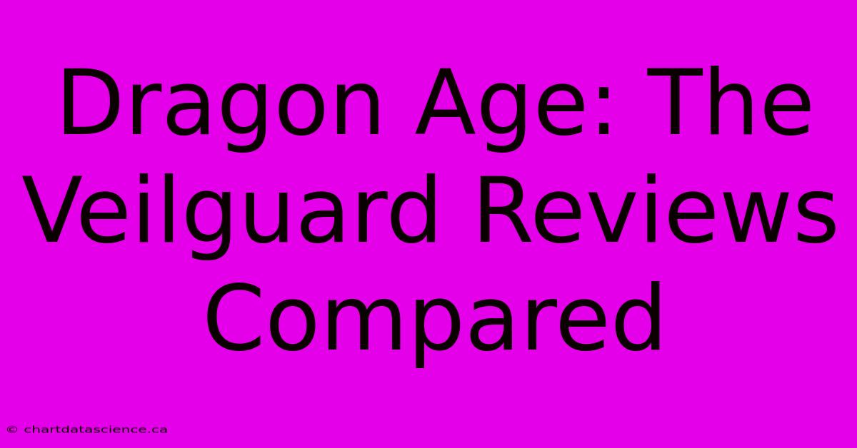 Dragon Age: The Veilguard Reviews Compared