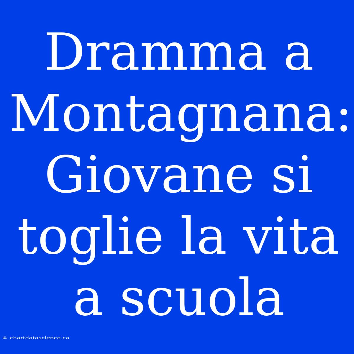 Dramma A Montagnana: Giovane Si Toglie La Vita A Scuola