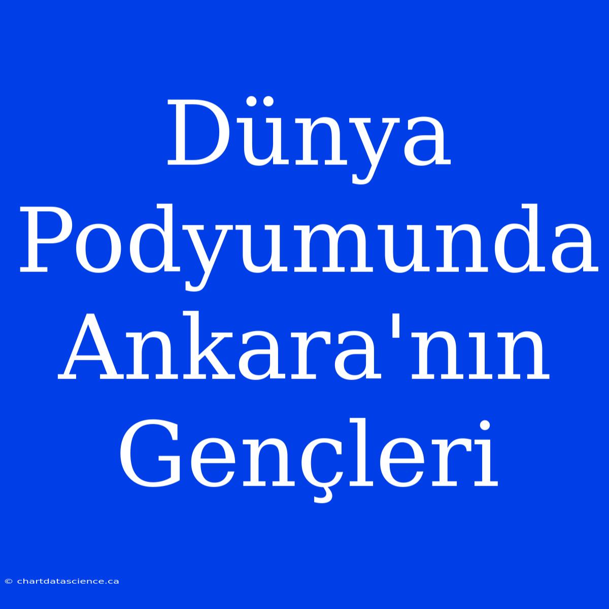 Dünya Podyumunda Ankara'nın Gençleri