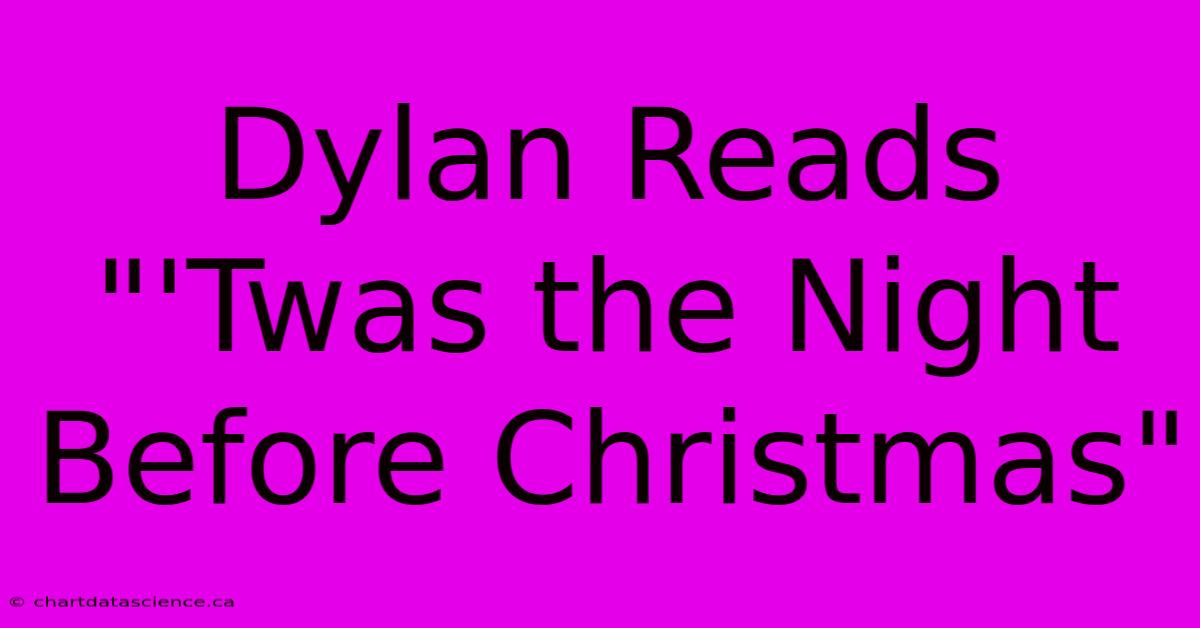 Dylan Reads 