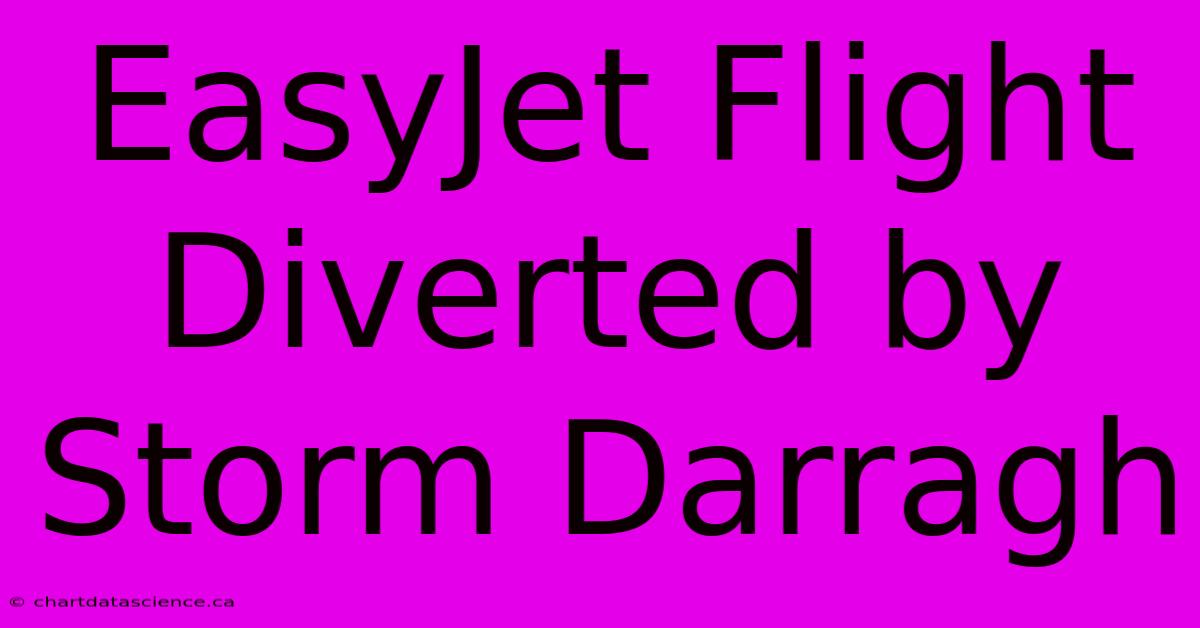 EasyJet Flight Diverted By Storm Darragh