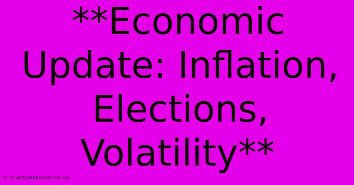 **Economic Update: Inflation, Elections, Volatility**