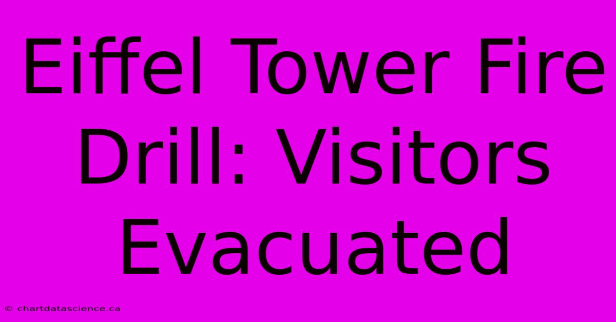 Eiffel Tower Fire Drill: Visitors Evacuated