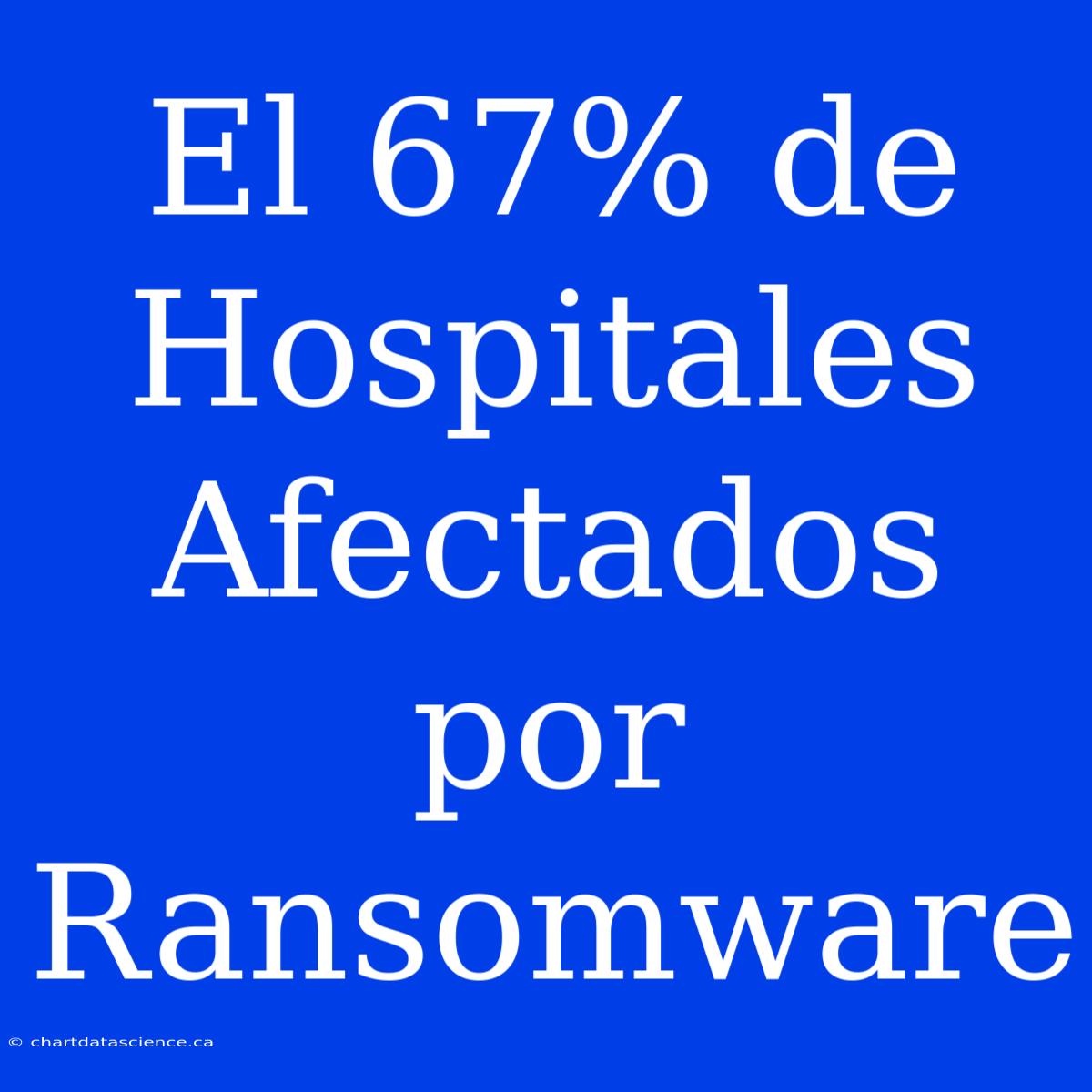 El 67% De Hospitales Afectados Por Ransomware