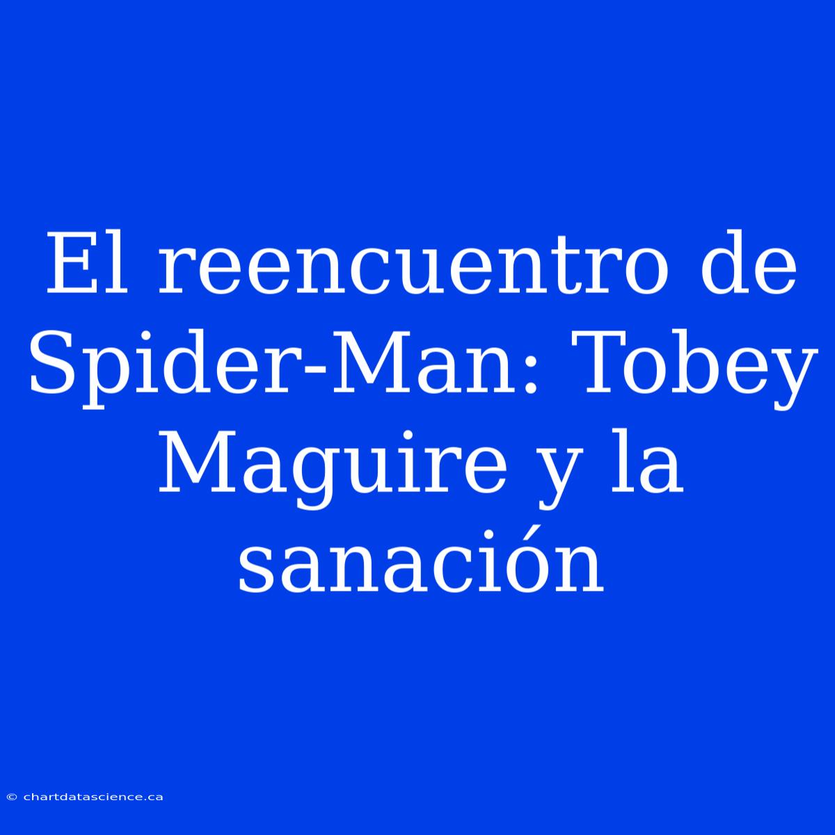 El Reencuentro De Spider-Man: Tobey Maguire Y La Sanación