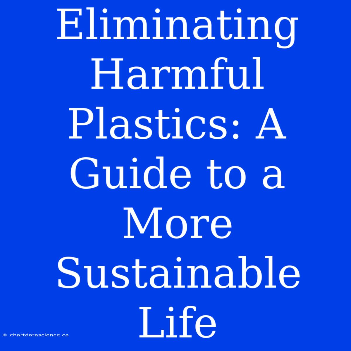 Eliminating Harmful Plastics: A Guide To A More Sustainable Life