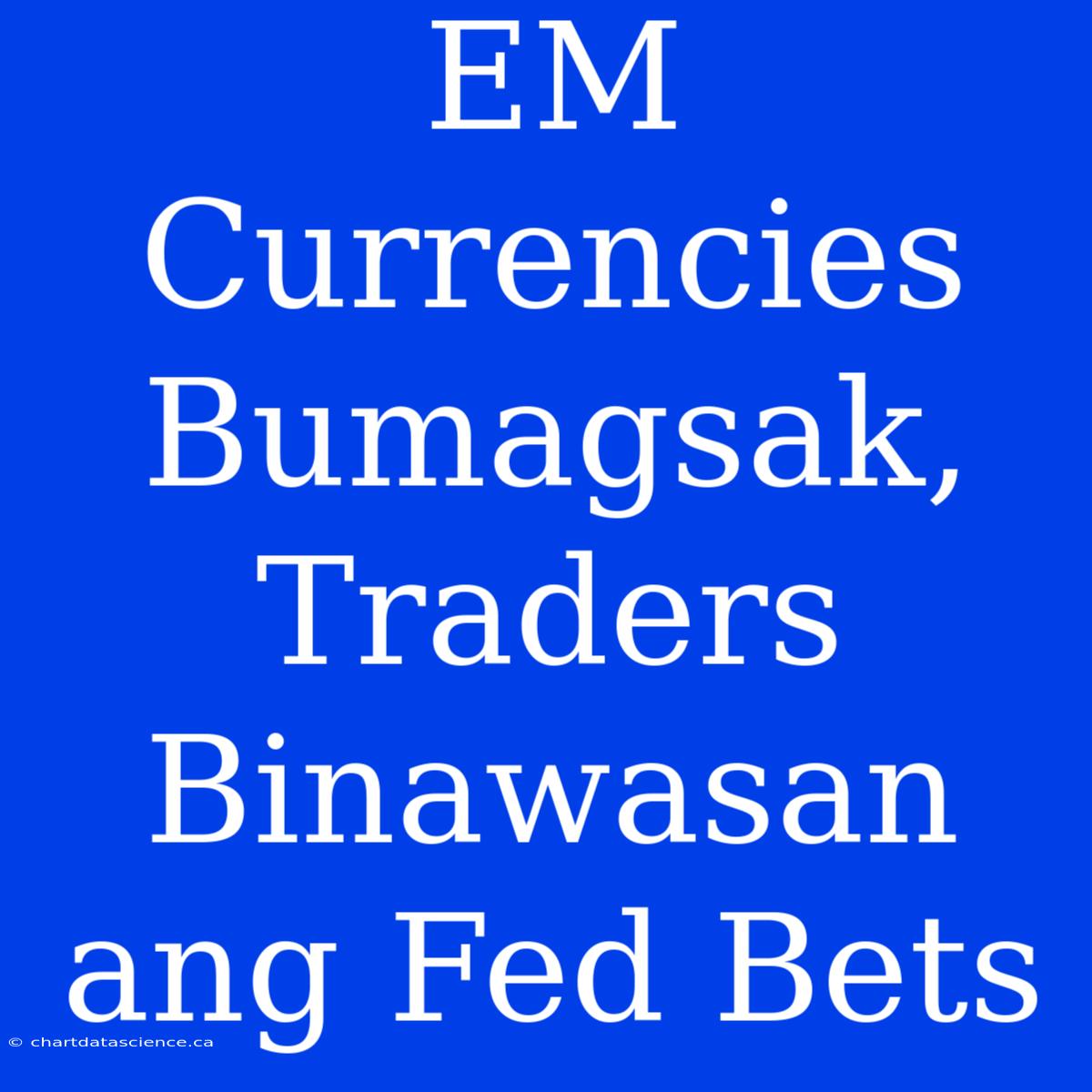 EM Currencies Bumagsak, Traders Binawasan Ang Fed Bets