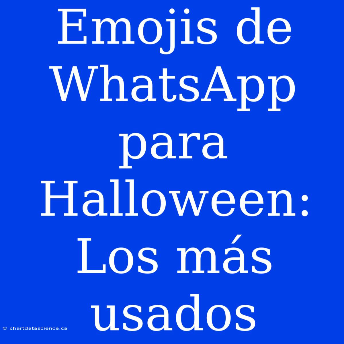 Emojis De WhatsApp Para Halloween: Los Más Usados