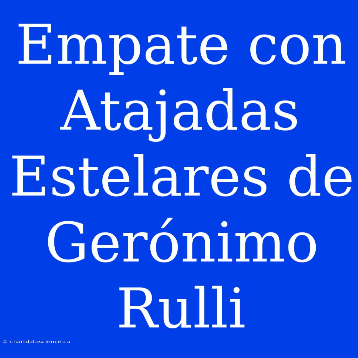 Empate Con Atajadas Estelares De Gerónimo Rulli